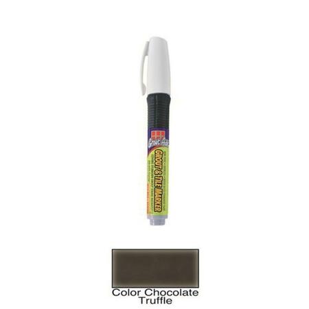 GROUT-AIDE Pump Action Pen, Chocolate Truffle, 6PK 5089